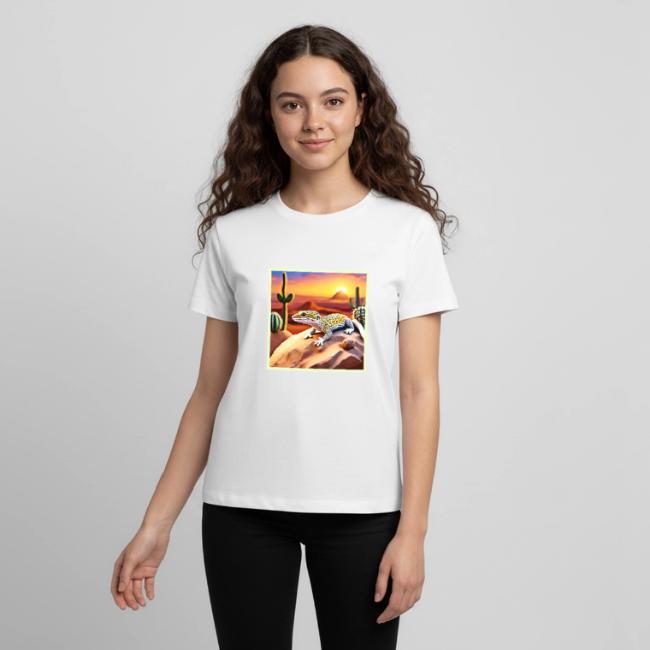Beautiful Desert leopard Gecko Design