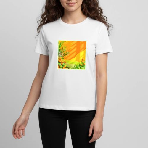Citrus and Leaves Graphic - Kids' Premium T-Shirt