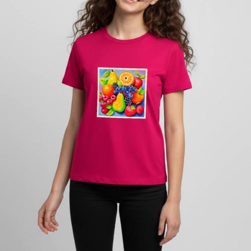 Vibrant Fruit Still Life - Kids' Premium T-Shirt