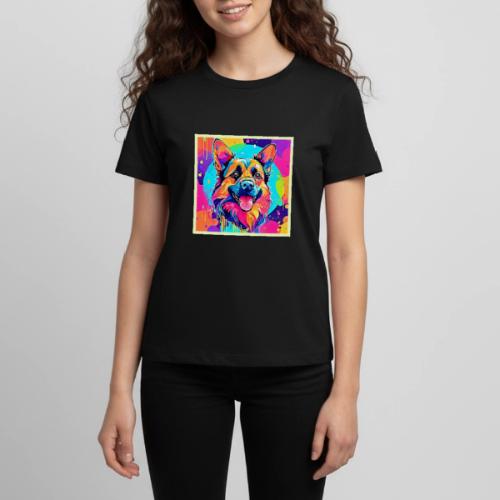 Vibrant Canine: Happy Puppy Love - Kids' Premium T-Shirt