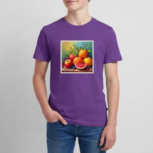 Fresh Fruits in a Perfect Mix Design - Kids' Premium T-Shirt