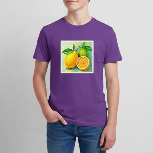 Zesty Citrus Burst of Sunshine Design - Kids' Premium T-Shirt