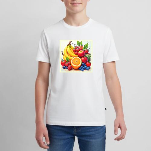 Vibrant Fresh Fruit Delight Design - Kids' Premium T-Shirt