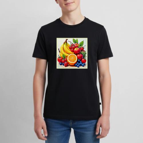 Vibrant Fresh Fruit Delight Design - Kids' Premium T-Shirt