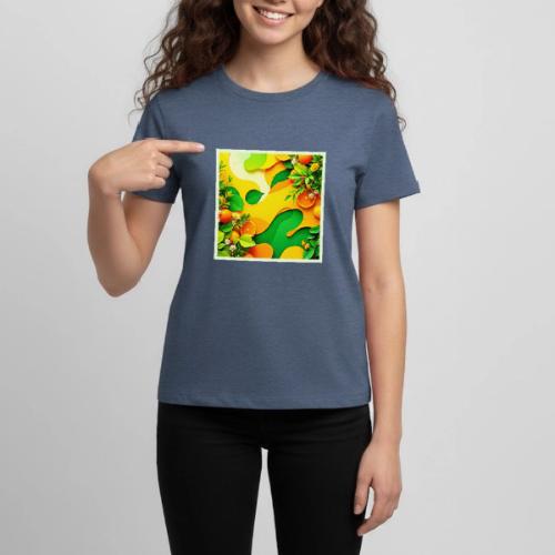 Fresh Citrus Summer Vibes Art - Kids' Premium T-Shirt