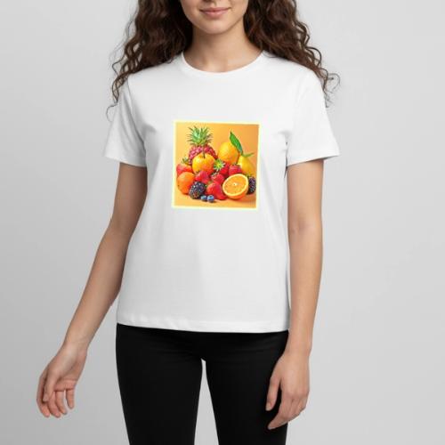 Fresh Bounty: Vibrant Fruit Harvest Art - Kids' Premium T-Shirt