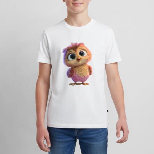 Adorable Baby Owl with Big Eyes - Kids' Premium T-Shirt