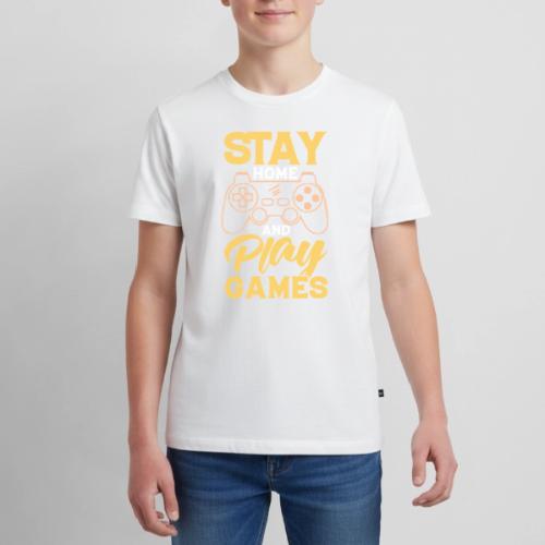 Stay & Play Games! - Kids' Premium T-Shirt