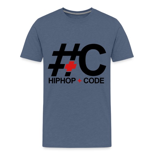 hiphopandcode-logo-2color - Kids' Premium T-Shirt