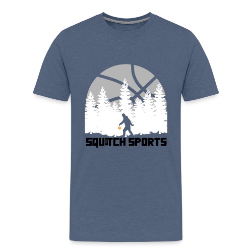 Squatch Scene White - Kids' Premium T-Shirt