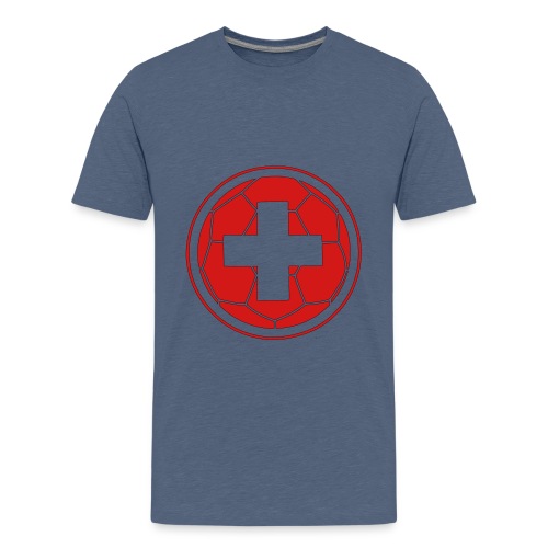 soccer ball suisse - Kids' Premium T-Shirt