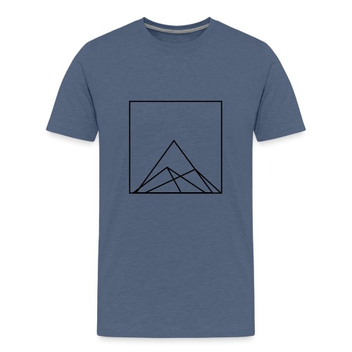 Mountain Geometry - Kids' Premium T-Shirt