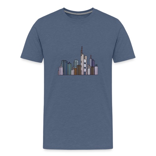Frankfurt skyline - Kids' Premium T-Shirt