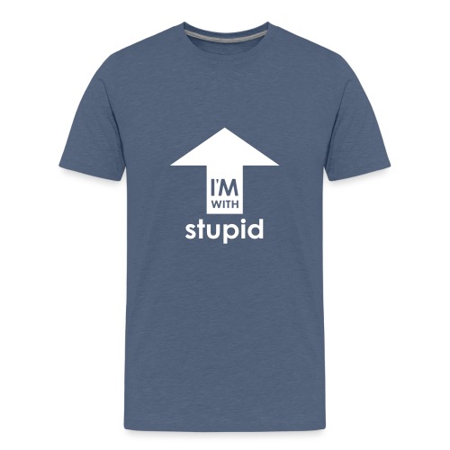 I'm With Stupid - Kids' Premium T-Shirt