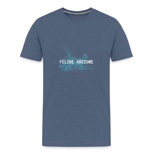 Feline Awesome - Kids' Premium T-Shirt
