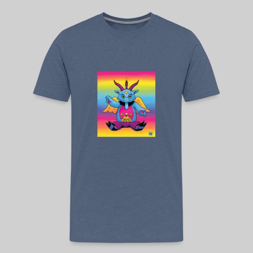 Rainbow Baphomet - Kids' Premium T-Shirt