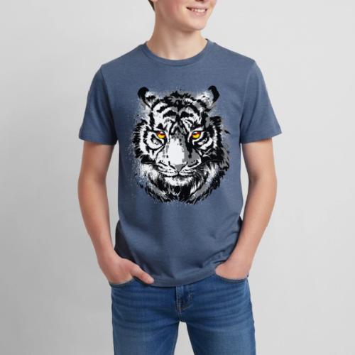 Tiger Head - Tiger Artwork - Wildlife Big Cats - Kids' Premium T-Shirt