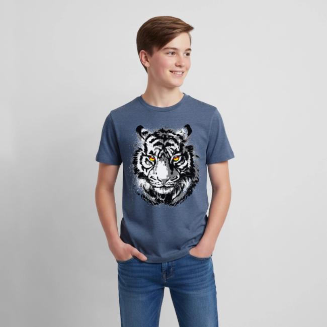 Tiger Head - Tiger Artwork - Wildlife Big Cats