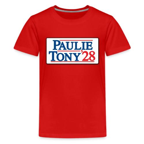 Paulie and Tony for Co-President 2028 - Kids' Premium T-Shirt
