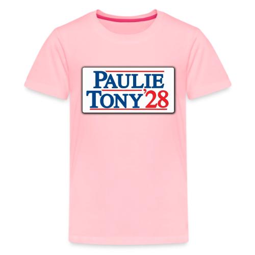 Paulie and Tony for Co-President 2028 - Kids' Premium T-Shirt