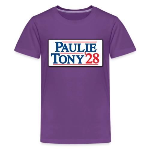 Paulie and Tony for Co-President 2028 - Kids' Premium T-Shirt