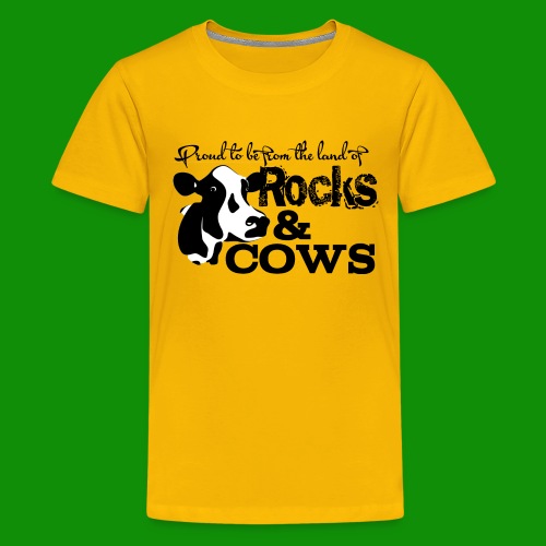 Rocks & Cows Proud - Kids' Premium T-Shirt