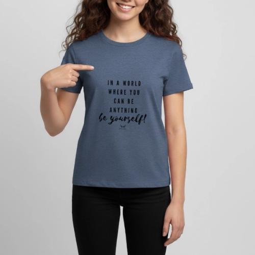 In a world where you can be anything be yourself. - Kids' Premium T-Shirt