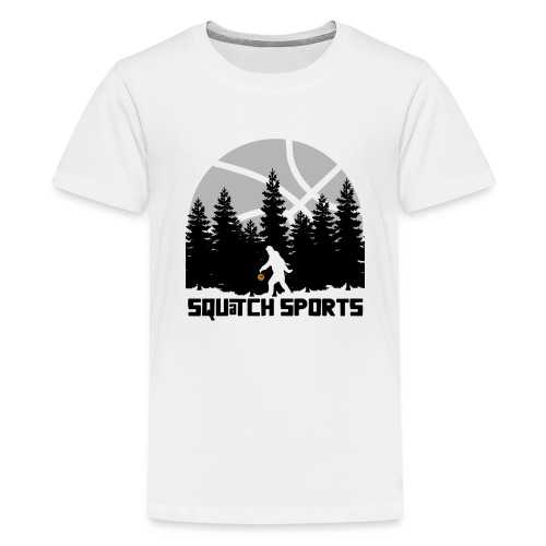 Squatch Scene Black - Kids' Premium T-Shirt