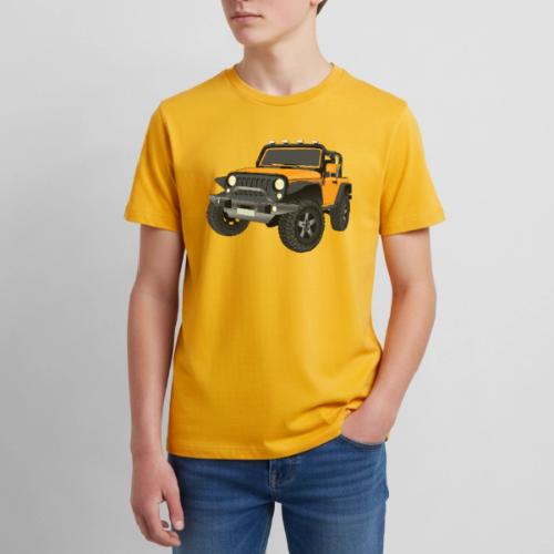 Wrangler 4x4 Yellow - Kids' Premium T-Shirt