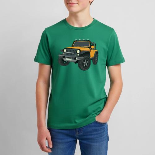 Wrangler 4x4 Yellow - Kids' Premium T-Shirt