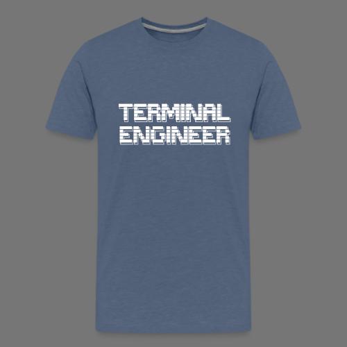 Terminal Engineer ASCII Double Print - Kids' Premium T-Shirt