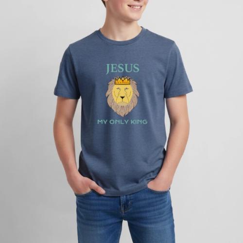 Jesus My Only King Shirt – Lion of Judah - Kids' Premium T-Shirt