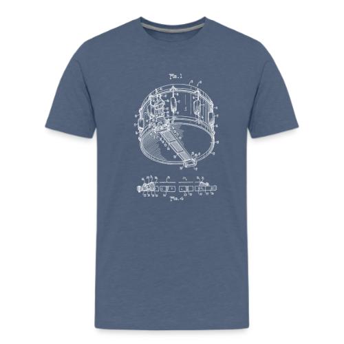 Snare Drum Patent - Kids' Premium T-Shirt