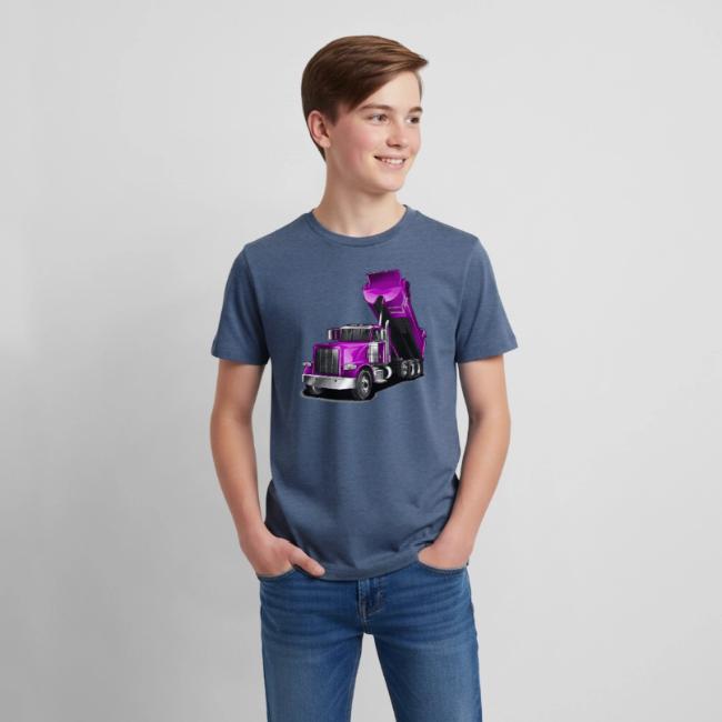 Dump Truck Purple