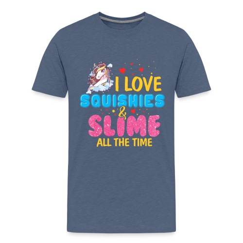 I Love Squishies and Slime All The Time! - Kids' Premium T-Shirt