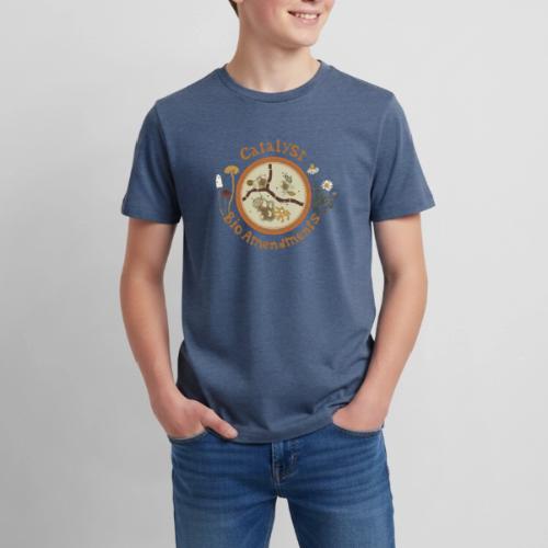 Catalyst BioAmendments microscope logo - Kids' Premium T-Shirt