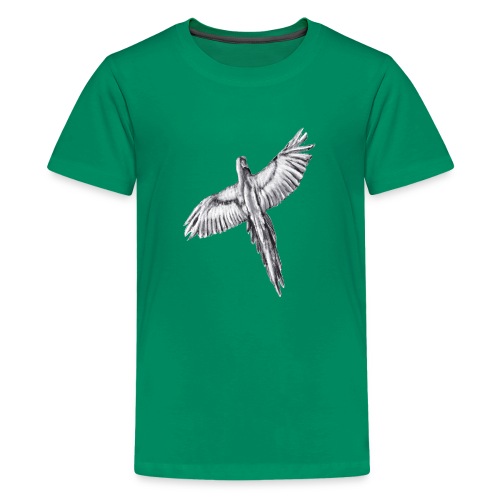 Flying parrot - Kids' Premium T-Shirt