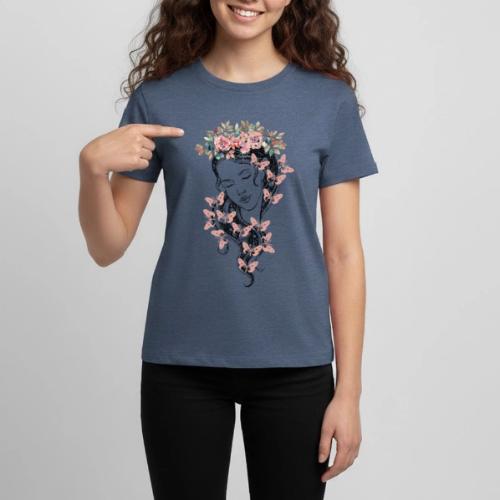 Butterfly Flower Goddess - Fairytale Design - Kids' Premium T-Shirt