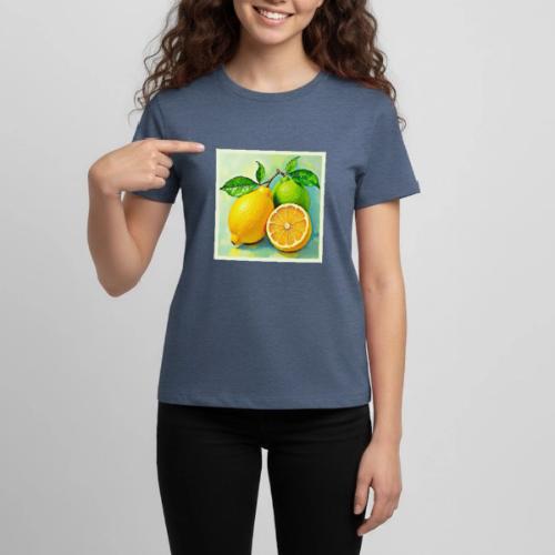 Zesty Citrus Burst of Sunshine Design - Kids' Premium T-Shirt