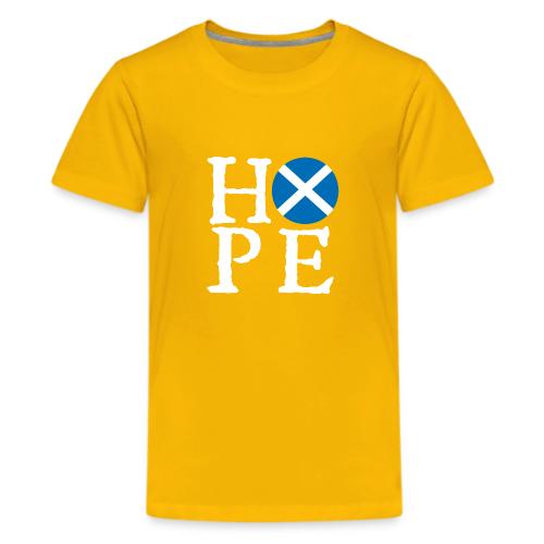 Light HOPE St A Cross - Kids' Premium T-Shirt