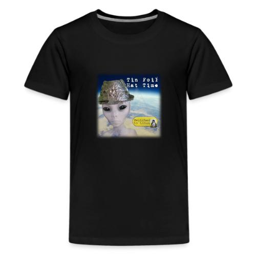 Tin Foil Hat Time (Earth) - Kids' Premium T-Shirt