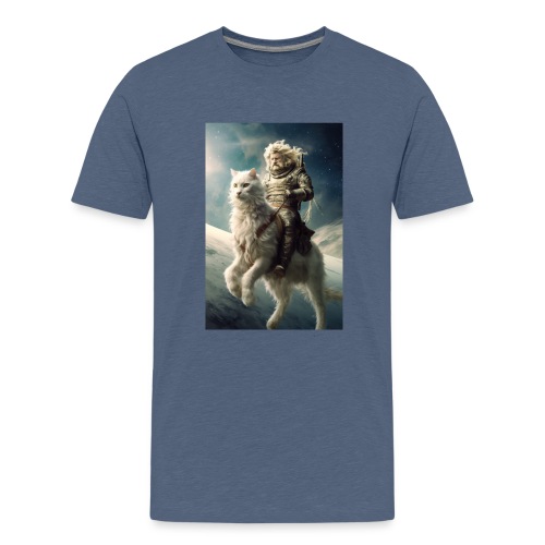 Cat Rider of the Apocalypse - Kids' Premium T-Shirt