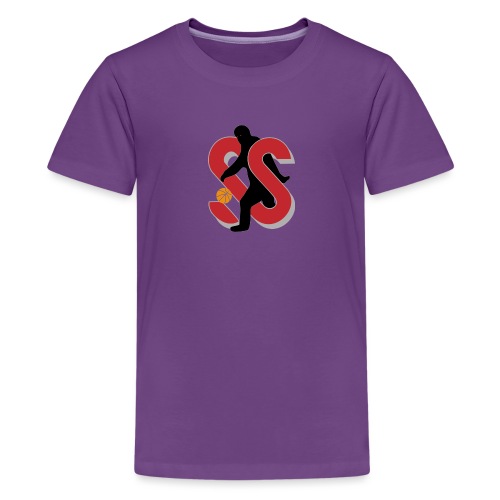 SS crimson Logo - Kids' Premium T-Shirt