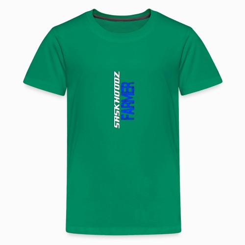 saskhoodz farming - Kids' Premium T-Shirt