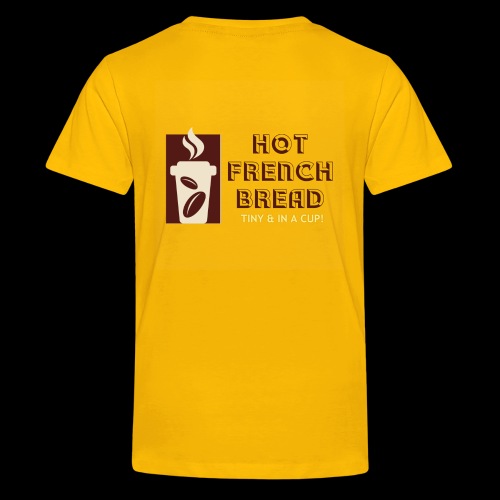TINY FRENCH BREAD ...IN A CUP! - Kids' Premium T-Shirt