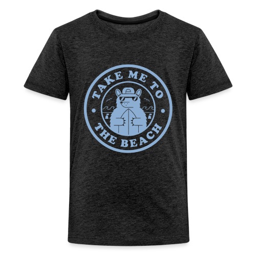 Bear Light Blue Beach - Kids' Premium T-Shirt