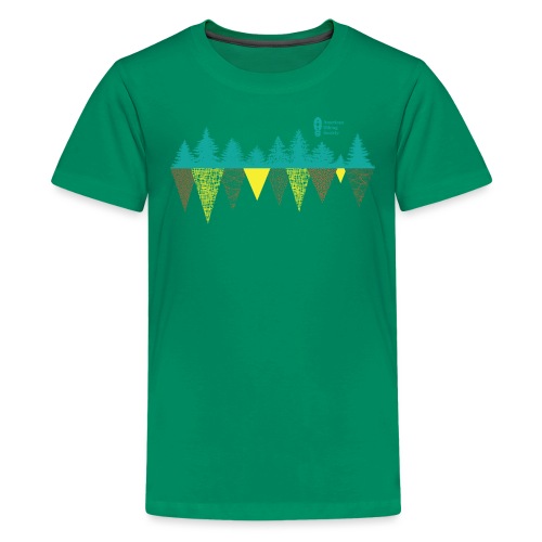Treeline Geometry - Kids' Premium T-Shirt