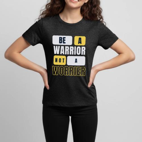 Be A Warrior Not A Worrier - Kids' Premium T-Shirt