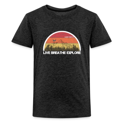 Explore Mountain Design - Kids' Premium T-Shirt