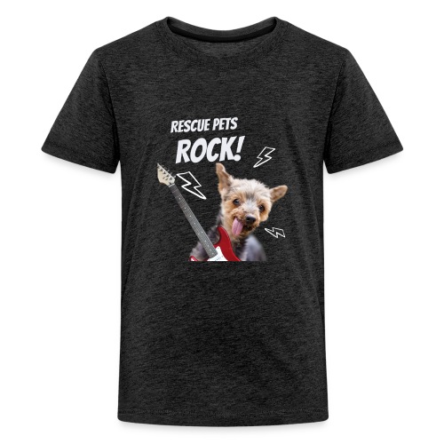 Rescue Pets Rock! - Kids' Premium T-Shirt